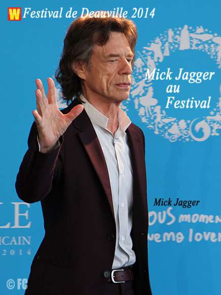 Mick Jagger au Festival de Deauville
