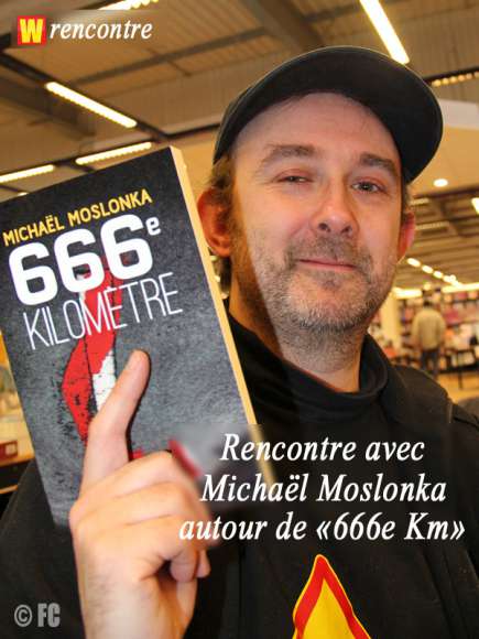 Rencontre de Michaël Moslonka autour de 666ème kilomètre