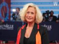 Brigitte Fossey sur le Tapis Rouge du Festival de Deauville le 8 sept 2014