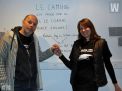 Jérôme Camut et Nathalie Hug à la Librairie Humeurs Noires de Lille le 10 décembre 2016