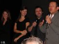 Dany Boon Guy Lecluyse Alice Pol et Judith El Zein le 14 janvier 2014