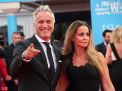 David Ginola sur le Tapis Rouge du Festival de Deauville le 5 sept 2014