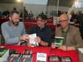 Gaylord Kemp Michaël Moslonka et Philippe Declerck au Salon d'Escquelbecq