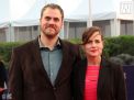 Jim Mickle et Linda Moran sur le Tapis Rouge du Festival de Deauville le 7 sept 2014