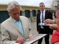 Michael Douglas sur les planches de Deauville