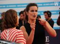 Zoé Félix sur le Tapis Rouge du Festival de Deauville le 7 sept 2014