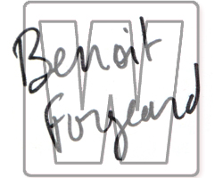 Autographe de Benoit Forgeard