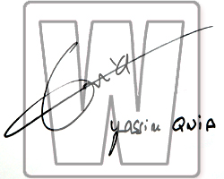 Yassine Qnia Autographe