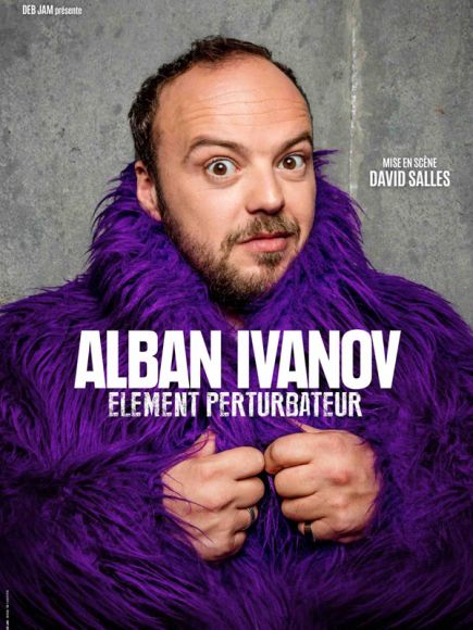 Alban Ivanov au Théâtre d'Anzin Alban Ivanov au Théâtre d'Anzin