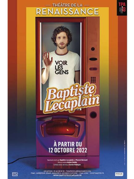 Baptiste Lecaplain au Théâtre Sébastopol