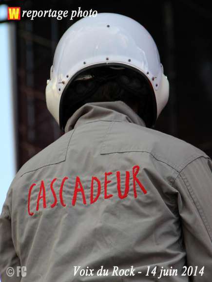 Cascadeur à La Voix du Rock - Reportage Photo Cascadeur à La Voix du Rock - Reportage Photo