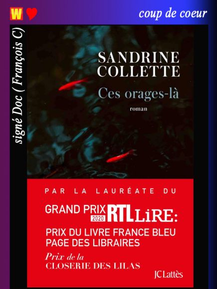 Ces orages-là de Sandrine Collette Ces orages-là de Sandrine Collette