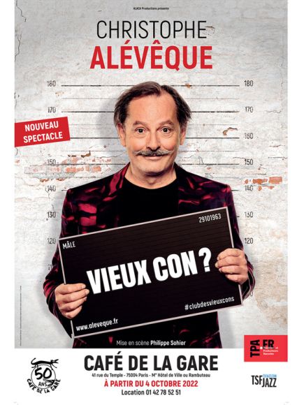 Christophe Alévêque au Café de la Gare
