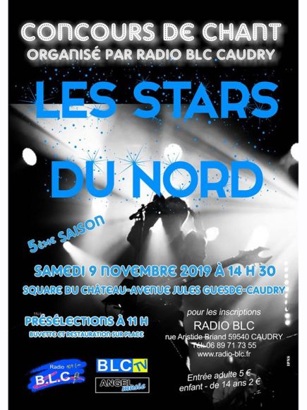 Concours de chant les stars du Nord