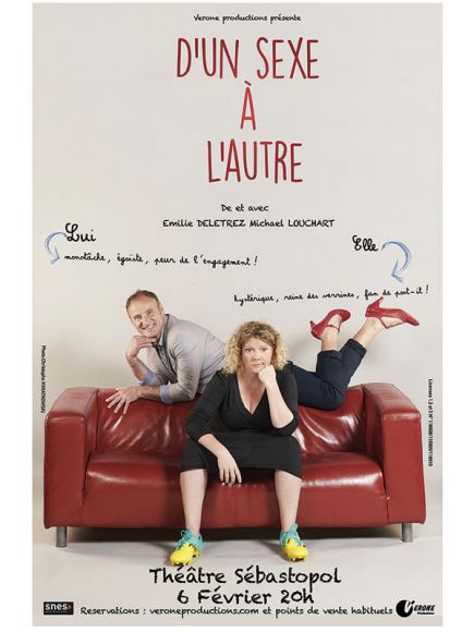 D'un sexe à l'autre au Théâtre Sébastopol D'un sexe à l'autre au Théâtre Sébastopol