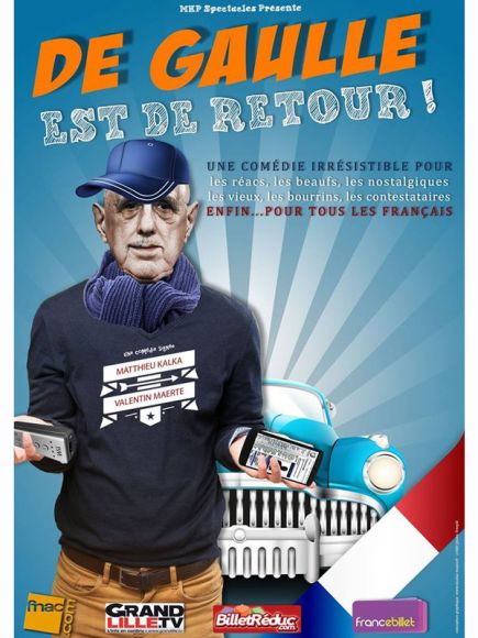De gaulle est de retour à la Boite à Rire de Lille - 081219 De gaulle est de retour à la Boite à Rire de Lille - 081219