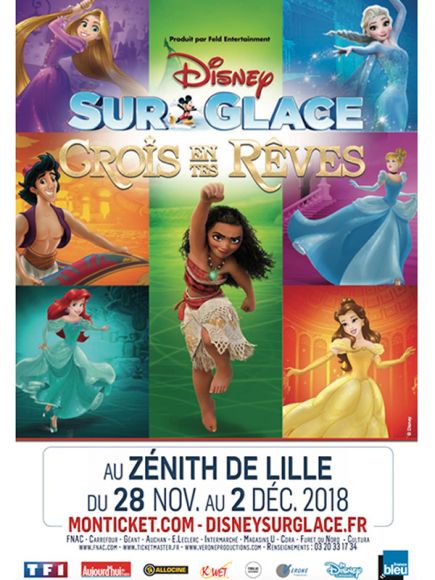 Disney sur Glace au Zénith de Lille