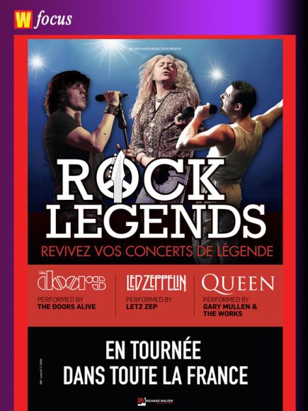 Focus sur la tournée 2019 de Rock Legends Focus sur la tournée 2019 de Rock Legends