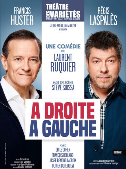 Francis Huster et Régis Laspalès au Colisée de Roubaix Francis Huster et Régis Laspalès au Colisée de Roubaix