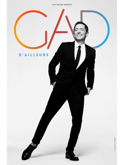 Gad Elmaleh au Colisée - Date de Report Gad Elmaleh au Colisée - Date de Report