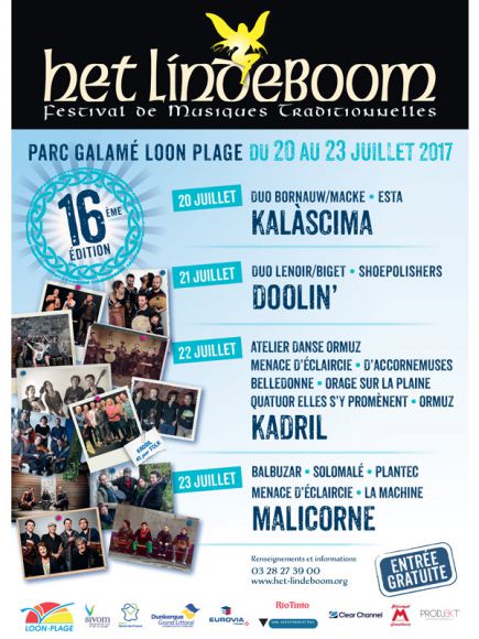 Het Lindeboom Festival 2017 - Prog du 21 juillet Het Lindeboom Festival 2017 - Prog du 21 juillet