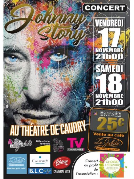Johnny Story au Théâtre de Caudry