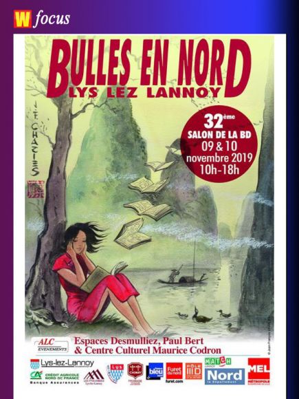 L'édition 2019 du Festival Bulles en Nord de Lys-lez-Lannoy