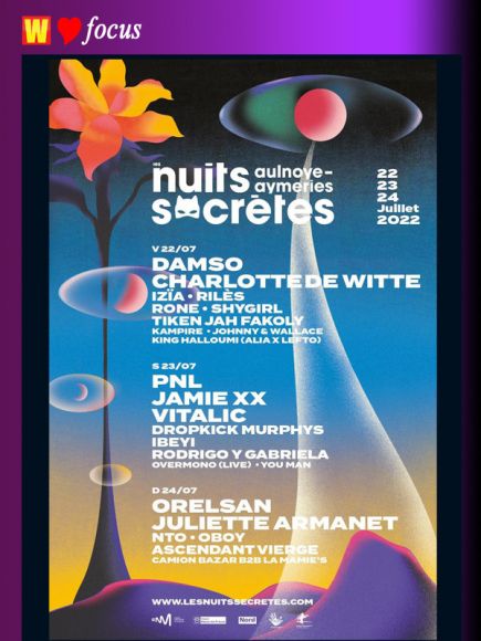 L'édition 2022 des Nuits Secrètes L'édition 2022 des Nuits Secrètes