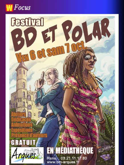 La 2ème édition du Festival BD et Polar d'Arques
