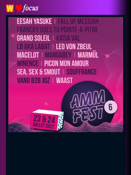 La 6ème édition du Festival AMM Fest La 6ème édition du Festival AMM Fest