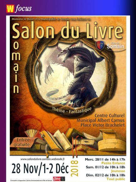 La 9ème édition du Salon du Livre de Somain