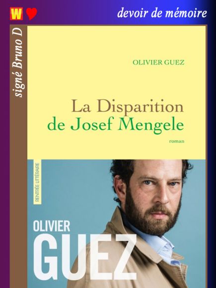 La disparition de Joseph Mengele d'Olivier Guez