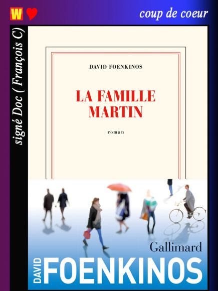 La famille Martin de David Foenkinos