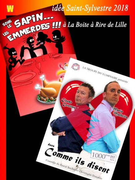 La Saint-Sylvestre à la Boite à Rire de Lille