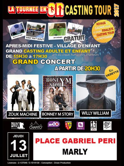 La Tournée en OR 2017 à Marly La Tournée en OR 2017 à Marly
