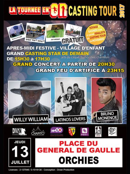 La Tournée en OR 2017 à Orchies La Tournée en OR 2017 à Orchies
