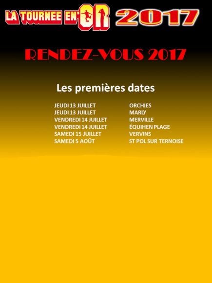 La Tournée en OR 2017 à Saint-Pol-sur-Ternoise La Tournée en OR 2017 à Saint-Pol-sur-Ternoise