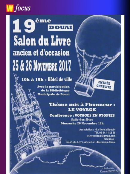 Le 19ème Salon du Livre ancien et d'occasion de Douai