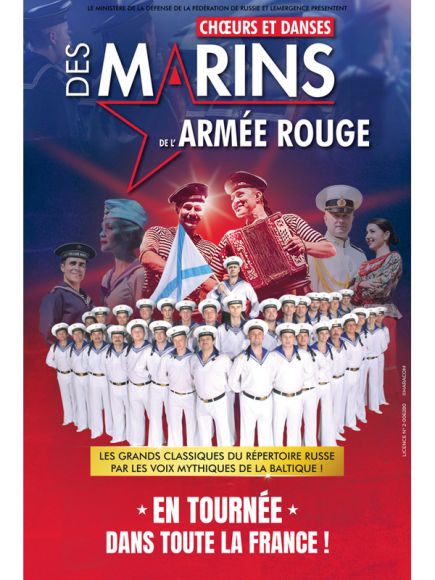 Le Chœurs et Danses des Marins de l'Armée Rouge en Tournée - 020422 Le Chœurs et Danses des Marins de l'Armée Rouge en Tournée - 020422