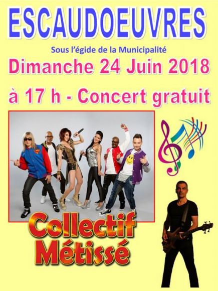 Le Collectif métissé à Escaudoeuvres Le Collectif métissé à Escaudoeuvres