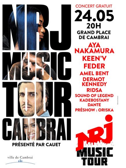 Le NRJ Music Tour à Cambrai