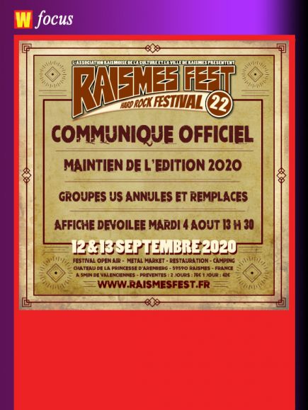 Le Raismes Fest 2020 Le Raismes Fest 2020