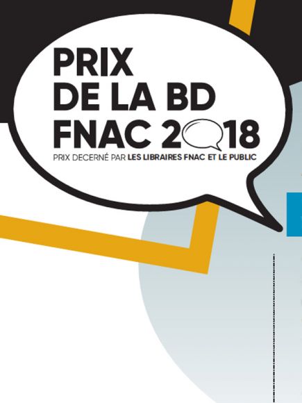 Les finalistes du prix BD Fnac 2018 Les finalistes du prix BD Fnac 2018
