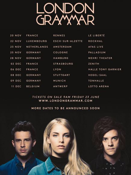 London Grammar au Zénith de Lille London Grammar au Zénith de Lille
