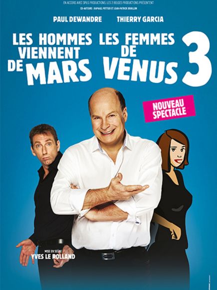 Mars et Vénus 3 au Casino d'Arras
