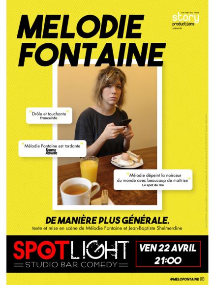 Mélodie Fontaine au Spotlight - 220422 Mélodie Fontaine au Spotlight - 220422