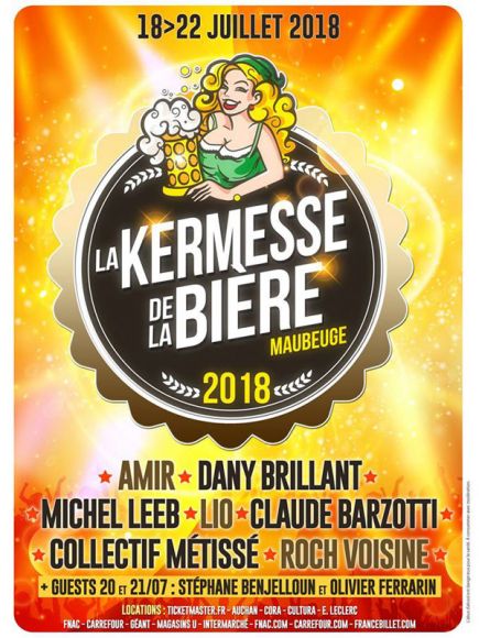 Michel Leeb à la Kermesse de la bière 2018 Michel Leeb à la Kermesse de la bière 2018