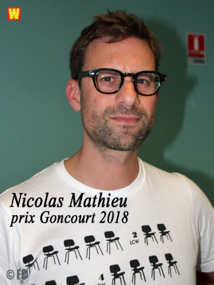 Nicolas Mathieu prix Goncourt 2018 Nicolas Mathieu prix Goncourt 2018
