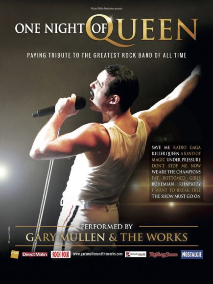 One Night of Queen au Sceneo de St Omer One Night of Queen au Sceneo de St Omer