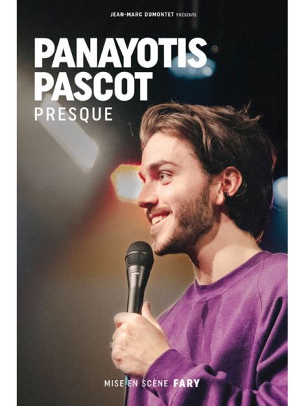 Panayotis Pascot au Théâtre Sébastopol